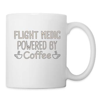 Flight Paramedic Coffee Luftrettung - Tasse - Weiß - Rechts