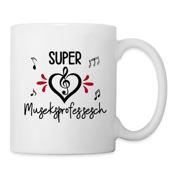Super Professeure de Musique – Cadeau Original - Mug blanc - blanc - Droite