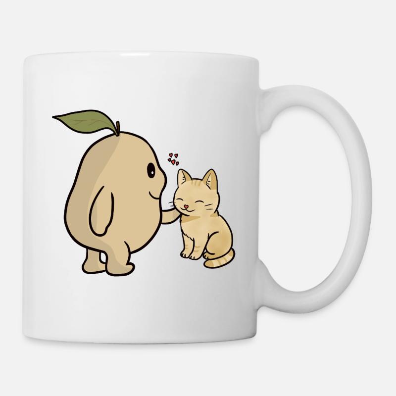 Tama et Cat - Mug blanc - blanc