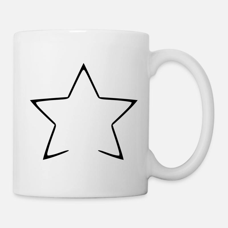 Chemise à motif nuit étoilée céleste - Mug blanc - blanc