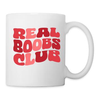 Real Boobs Club - Tasse - Weiß - Rechts