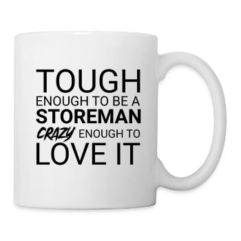 Storeman Crazy - Mug - white - Right