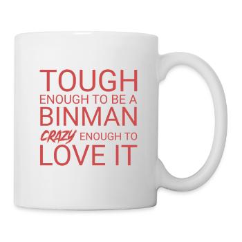 Binman Crazy - Mug - white - Right