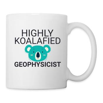 Geophysicist Koalafied Geophysics - Tasse - Weiß - Rechts
