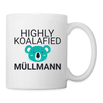 Garbage man Koalafied - Mug - white - Right