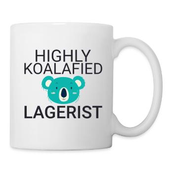 Lagerist Koalafied - Tasse - Weiß - Rechts