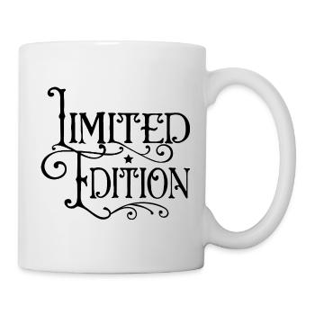 Limited Edition in a Flourish Font - Mug - white - Right