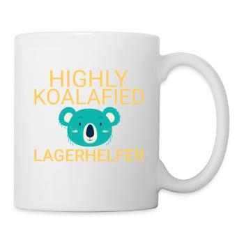 Lagerhelfer Koalafied - Tasse - Weiß - Rechts