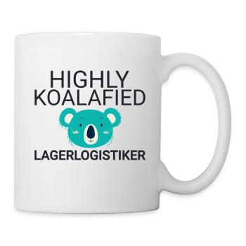 Lagerlogistiker Koalafied - Tasse - Weiß - Rechts