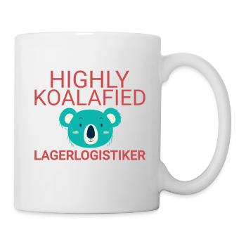 Lagerlogistiker Koalafied - Tasse - Weiß - Rechts