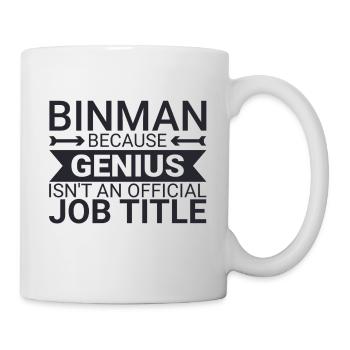 Génie de Binman - Mug blanc - blanc - Droite