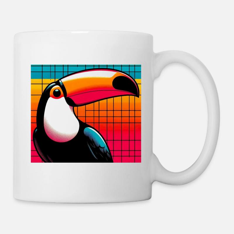 Tukan - Tasse - Weiß