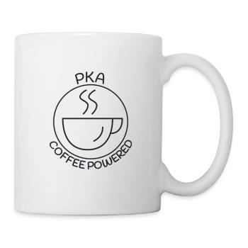 PKA Coffee Powered Apotheke - Tasse - Weiß - Rechts