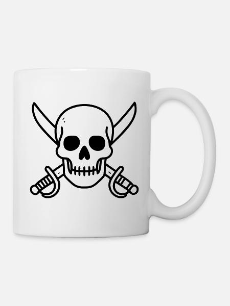 Pirates - Mug blanc - blanc