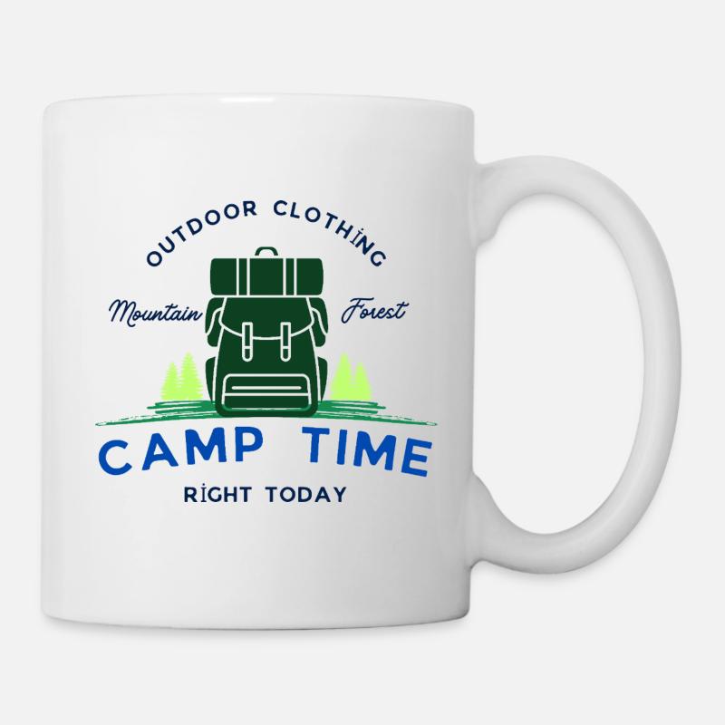 Camp tıme - Mug - white