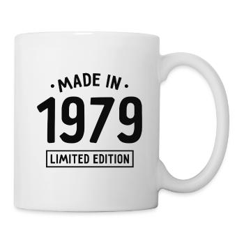 Fabriqué en 1979 - Edition limitée - Année de naissance - Mug blanc - blanc - Droite