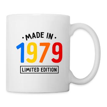 Fabriqué en 1979 - Edition limitée - Année de naissance - Mug blanc - blanc - Droite