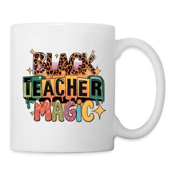 Unterrichten von Magie und Anime-Stil - Tasse - Weiß - Rechts