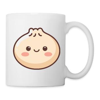 Cute Dumpling Kawaii Food Lover - Mug - white - Right