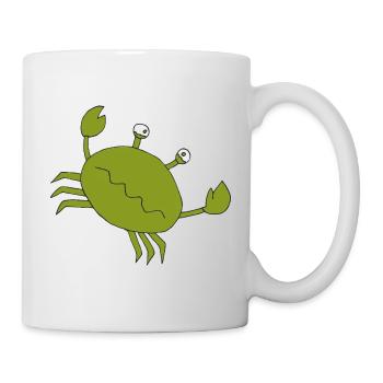 crab_seasick - Mug - white - Right