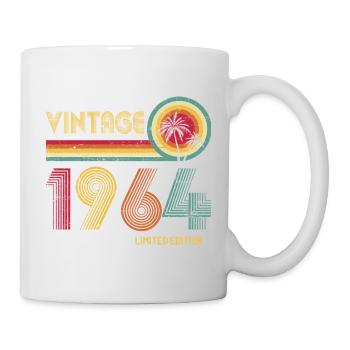 Retro Vintage 1970s Style Typography Design - Mug - white - Right