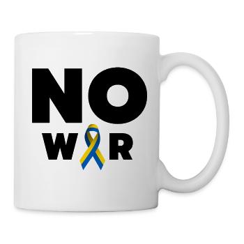 Design anti-guerre – Ukraine Russie - Mug blanc - blanc - Droite