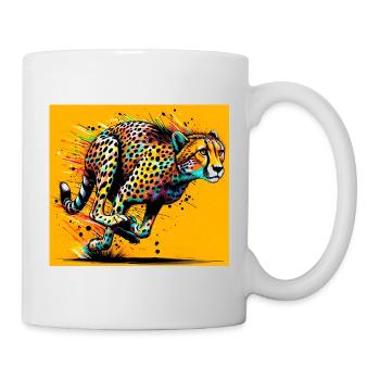 cheetah - Mug - white - Right