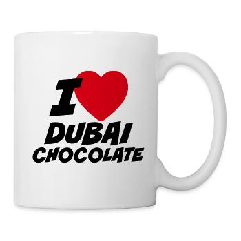 I love Dubai Chocolate - Mug - white - Right