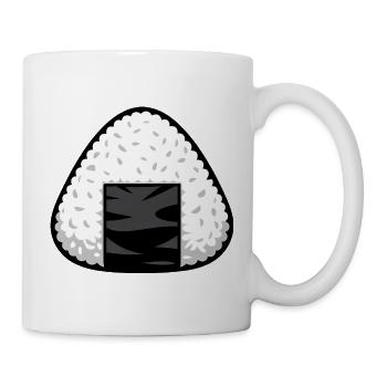 Onigiri-Reis - Tasse - Weiß - Rechts