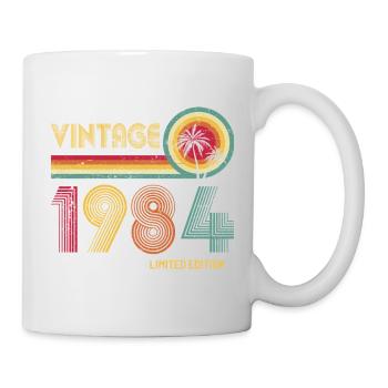 Modèle Burst Vintage 1984 - Mug blanc - blanc - Droite