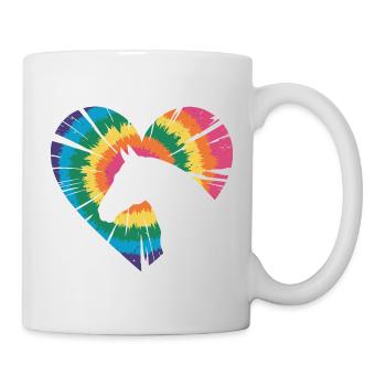 Tie Dye Horse - Mug - white - Right