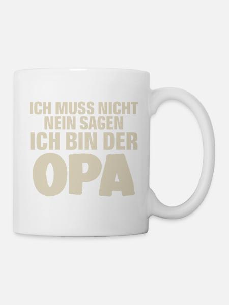 Opa - Tasse - Weiß