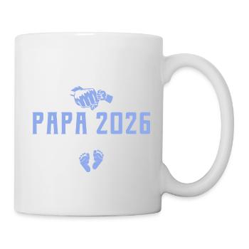 Beförderung zum Papa 2026 loading - Tasse - Weiß - Rechts