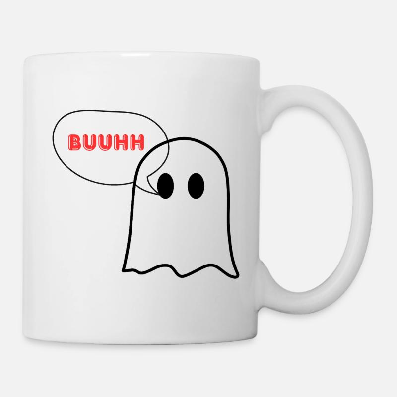 Ausdrucksvolle Comic-Redewendung - Tasse - Weiß