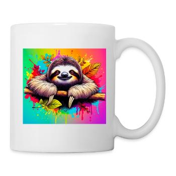 paresse - Mug blanc - blanc - Droite