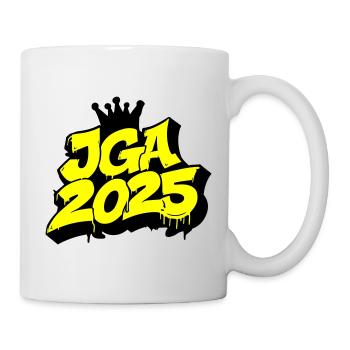 Enterrement de vie de garçon 2025 Enterrement de vie de garçon - Mug blanc - blanc - Droite