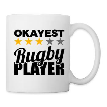 Rugby Player - Mug - white - Right