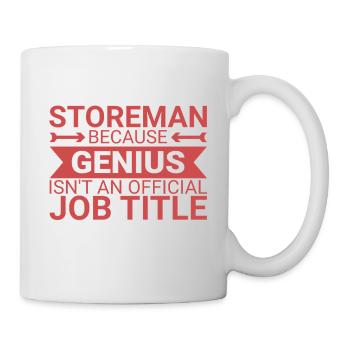 Storeman Genius - Tasse - Weiß - Rechts