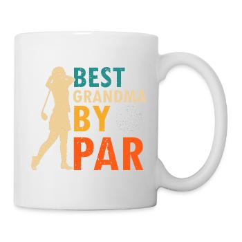 Best Grandma By Par Funny Golf Pun For Women - Mug - white - Right