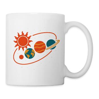 Explore Planets Solar System Universe Fun - Mug - white - Right