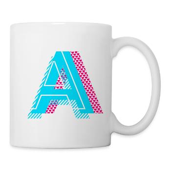 Initial letter A - Mug - white - Right