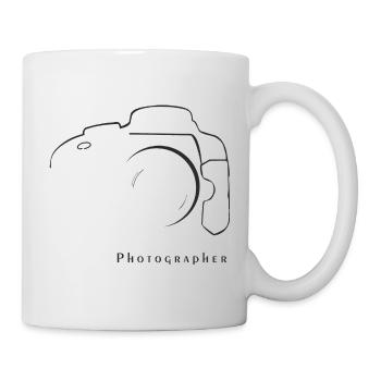Photograph - Tasse - Weiß - Rechts