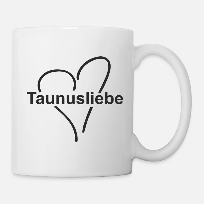 Taunusliebe ♥ - Mug blanc - blanc
