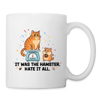 C’était le hamster - Mug blanc - blanc - Droite