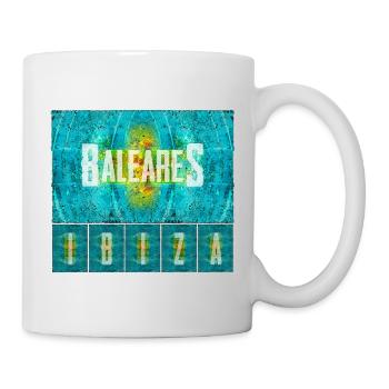 Balearen Insel Vibe Druck - Tasse - Weiß - Rechts