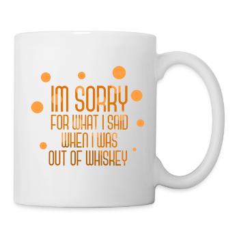 Whiskey Saying Whiskey Drinker Whiskey Lovers - Mug - white - Right