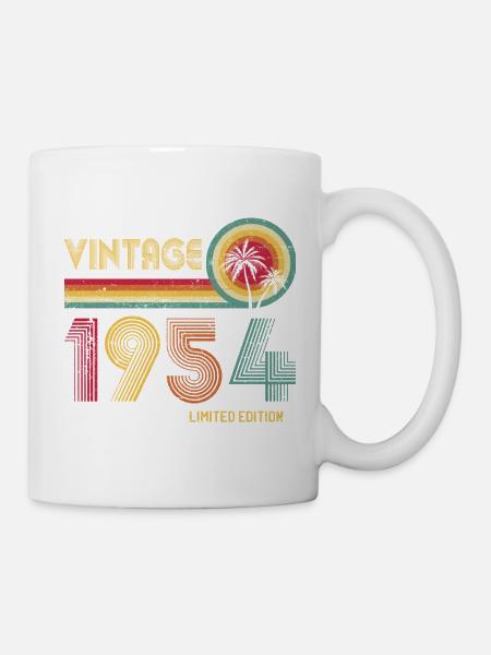 Retro 1954 Palm Sunset Edition - Mug - white