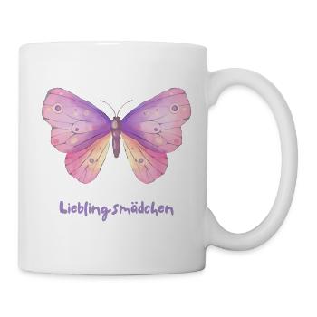 Butterfly – Design de papillon magique - Mug blanc - blanc - Droite