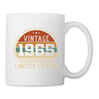 1965 Vintage Rétro Cadeau D'anniversaire - Mug blanc - blanc - Droite