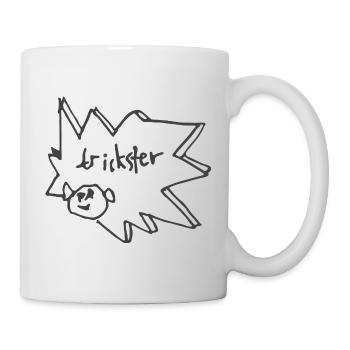 Trickster Burst Illustration - Tasse - Weiß - Rechts